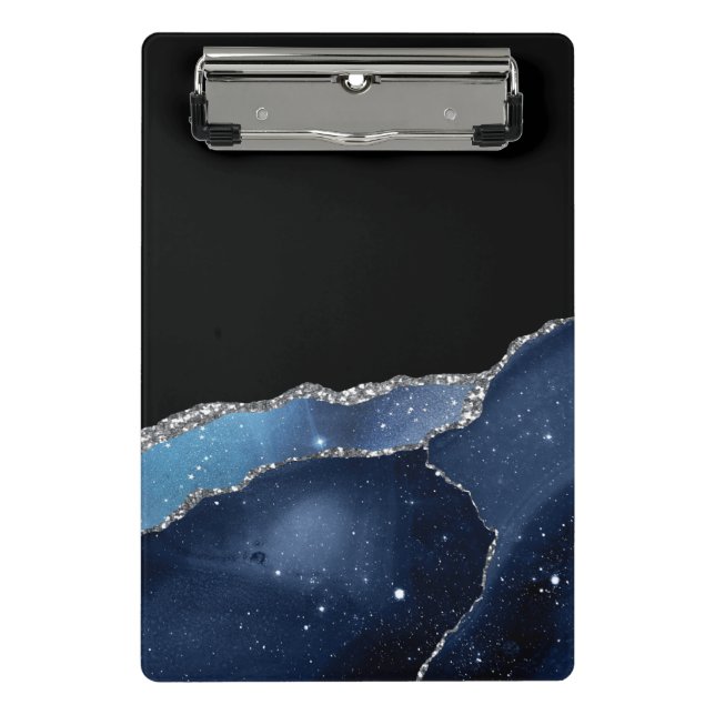 Galaxy Agate Series Design 8   Mini Clipboard (Front)