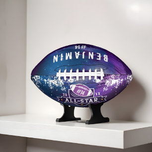 Galaxy All-Star Player Team Number & Custom Name Football