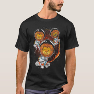 Galaxy Animal Outer Space Africa Animal Astronaut T-Shirt