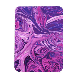 Galaxy art pattern magnet