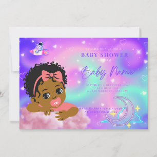 Galaxy Baby Shower Invitations