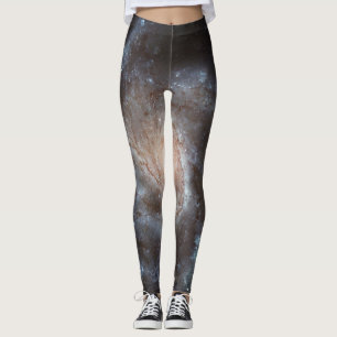 Galaxy Black Gold Yoga Pants