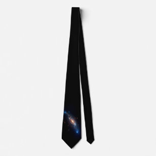 Galaxy Black Neck Tie