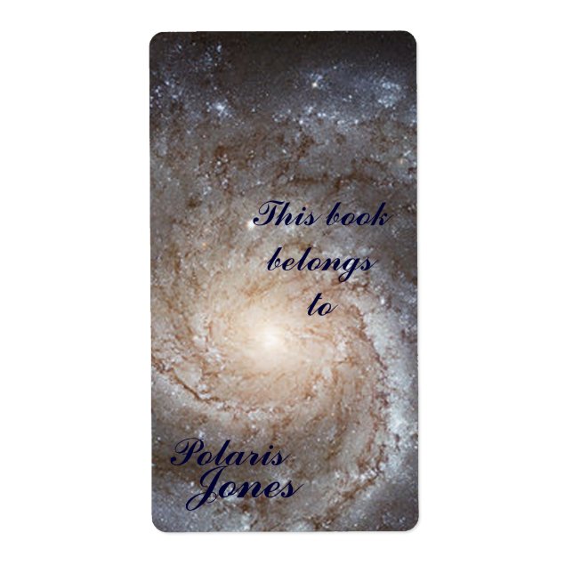 Galaxy  Bookplate (Front)