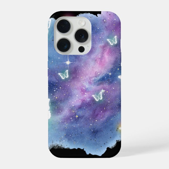 Galaxy Butterfly Phone Case (Back)