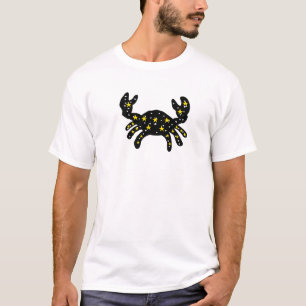 Galaxy Cancer Sign – Celestial Crab Zodiac Art T-Shirt