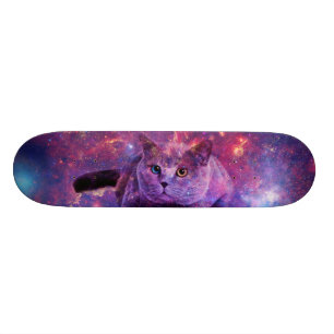 Galaxy Cat Skate Deck