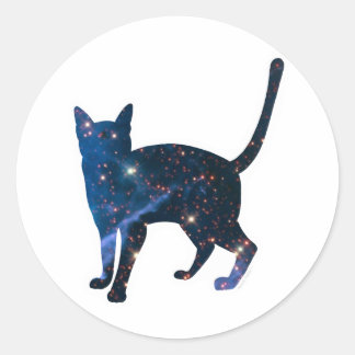 Galaxy Cat Sticker
