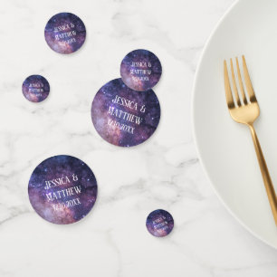 Galaxy Celestial Constellation Stars Wedding Confetti