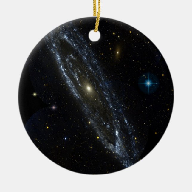 Galaxy Ceramic Tree Decoration (Front)