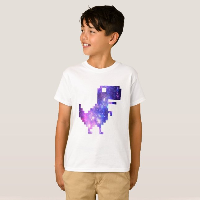  Galaxy Chrome T-Rex     T-Shirt (Front Full)