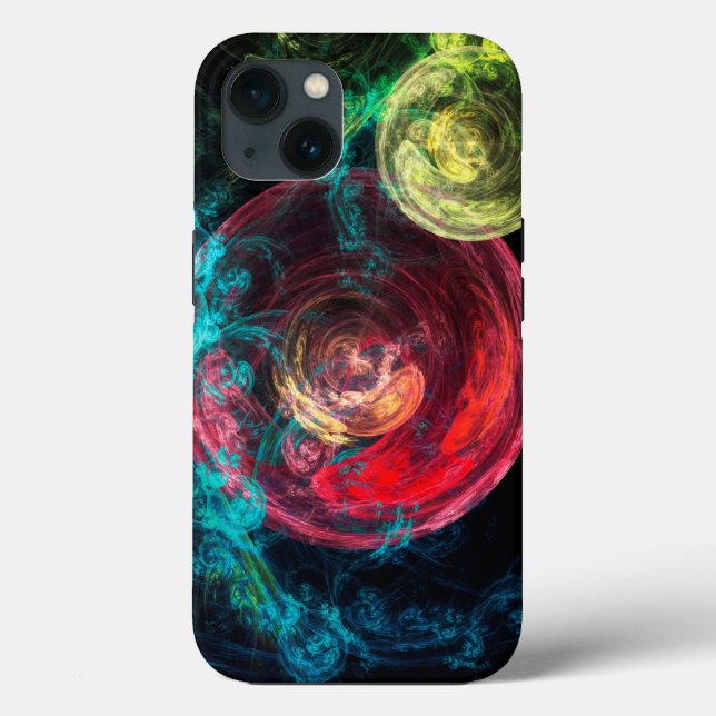 Galaxy Circles Case-Mate iPhone Case (Back)