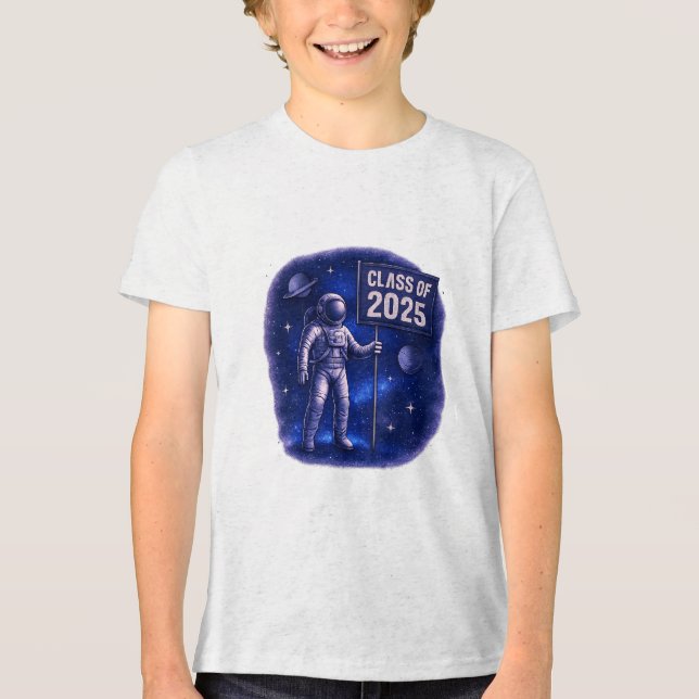 Galaxy Class of 2025 Cosmic Spirit Tee (Front)