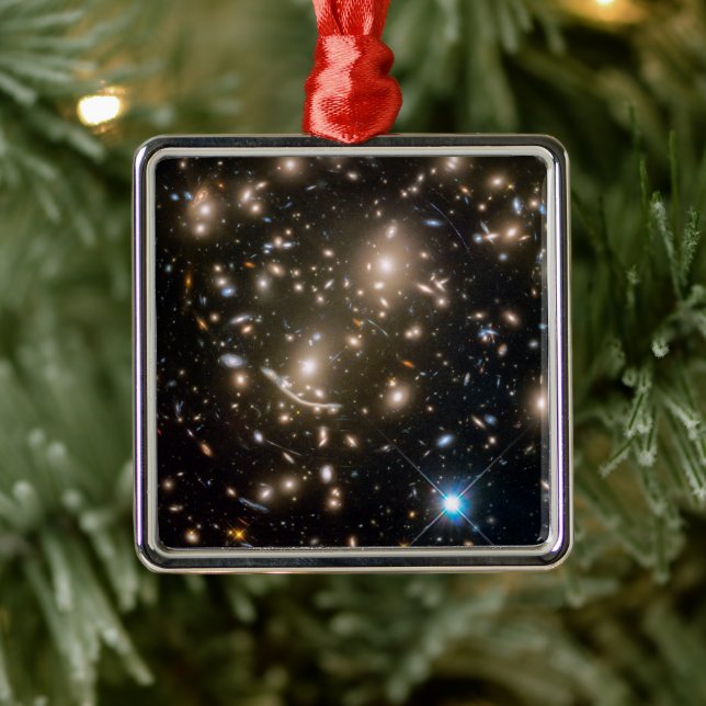 Galaxy Cluster Abell 370 Metal Tree Decoration (Tree)
