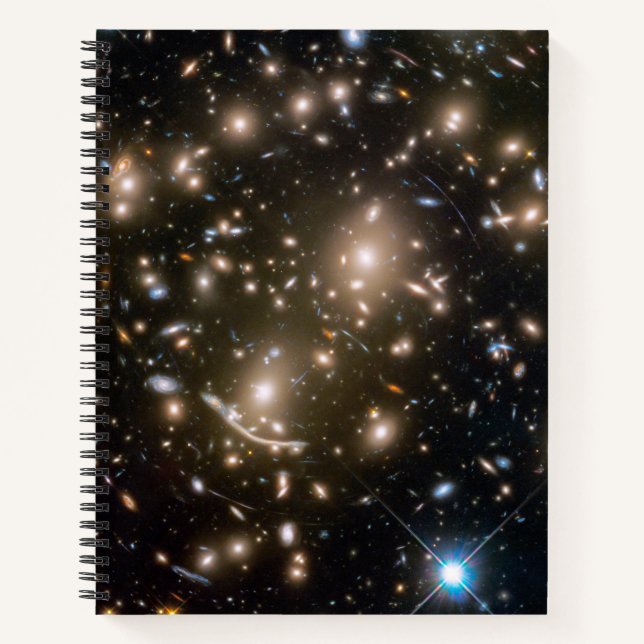 Galaxy Cluster Abell 370 Notebook (Front)
