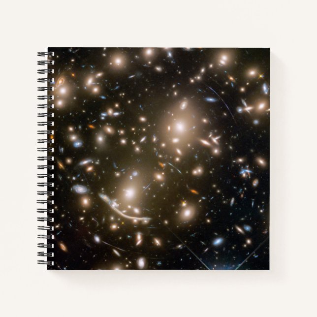 Galaxy Cluster Abell 370 Notebook (Front)
