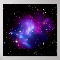 Galaxy Cluster MACS J0717 (Hubble Telescope)
