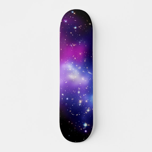 Galaxy Cluster MACS J0717 Outer Space Photo Skateboard (Front)