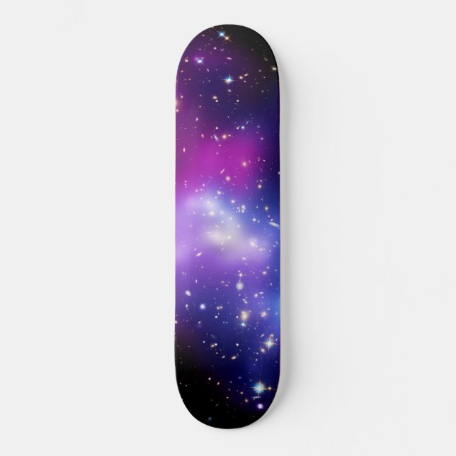 Galaxy Cluster MACS J0717 Outer Space Photo Skateboard (Front)