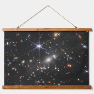 Galaxy Cluster Smacs 0723. Hanging Tapestry