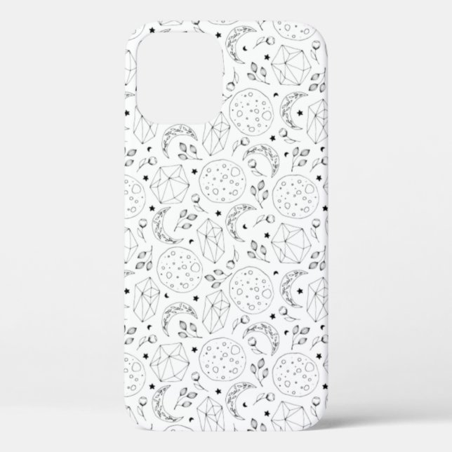 Galaxy Crystal Witchy Spellbound Moonchild Case-Mate iPhone Case (Back)