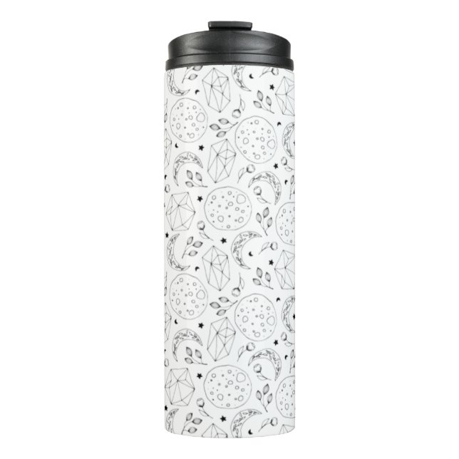 Galaxy Crystal Witchy Spellbound Moonchild Thermal Tumbler (Front)