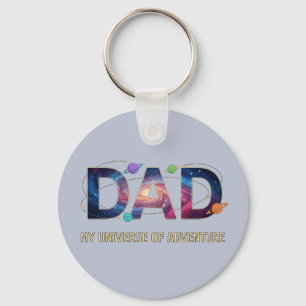 Galaxy Dad Universe Adventure Key Ring