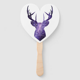 Galaxy deer        hand fan