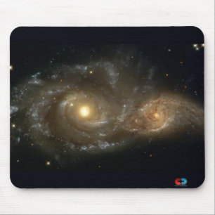 Galaxy Encounter Mouse Pad