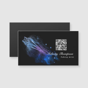 Galaxy Faux Glitter QR Code