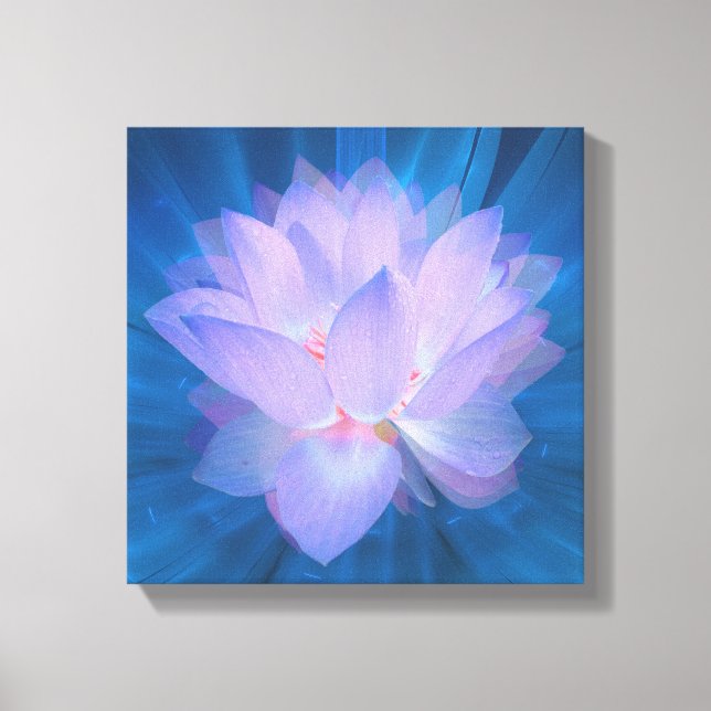 Galaxy Flower Canvas Print (Front)