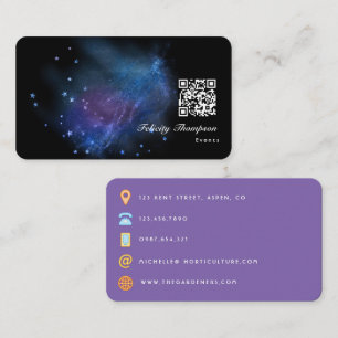 Galaxy Glitter  Business Card