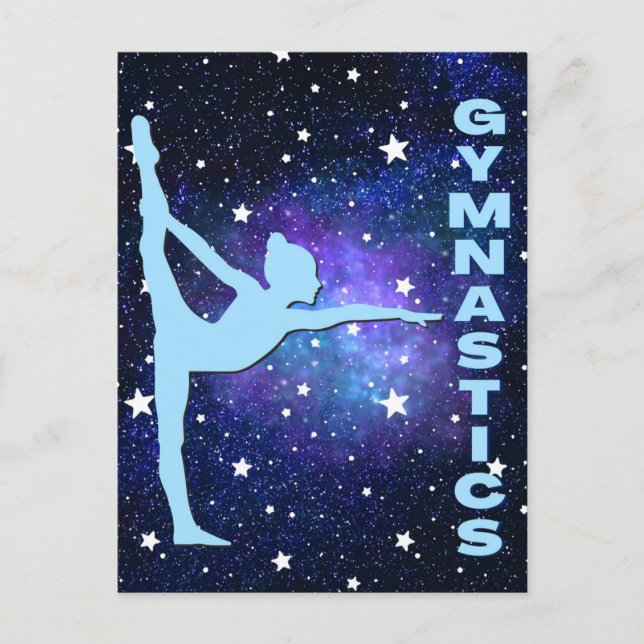 Galaxy Gymnastics  Postcard (Front)