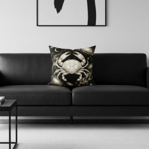 Galaxy Home Decor Cancer Zodiac Celestial Cushion