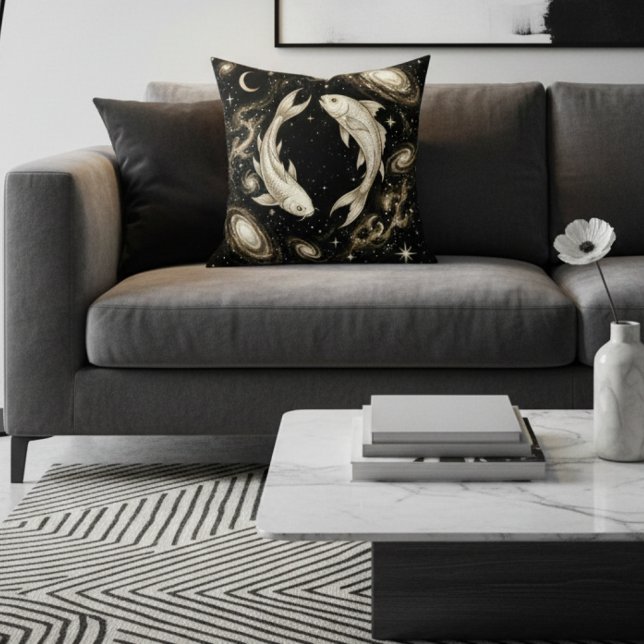 Galaxy Home Decor Pisces Zodiac Celestial Cushion (Creator Uploaded)