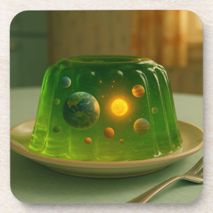 Galaxy in MCM Jell-O Mould Coaster