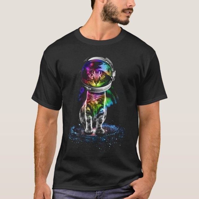 Galaxy kitten T-Shirt (Front)