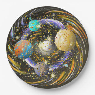 Galaxy Kovarellah  Paper Plate