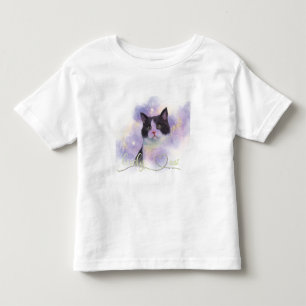 Galaxy Lovely Cat Toddler T-Shirt