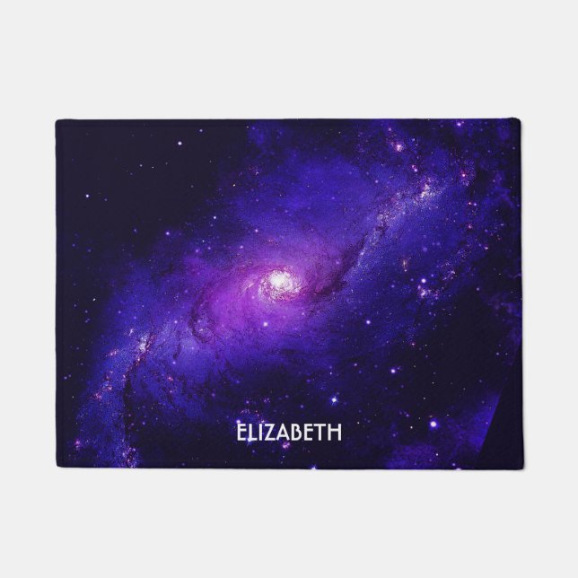 Galaxy Milky Way Galaxy Astronomy Science Doormat (Front)
