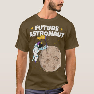 Galaxy Moon Landing Outer Space Science Future Ast T-Shirt