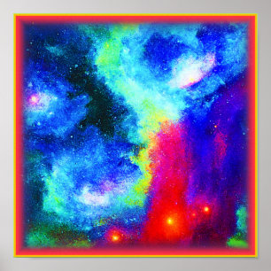 Galaxy Nebula Design. Buy Now Poster