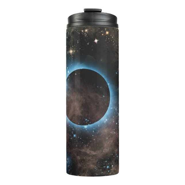 Galaxy Nebula Planet Hubble Telescope Photography Thermal Tumbler (Front)