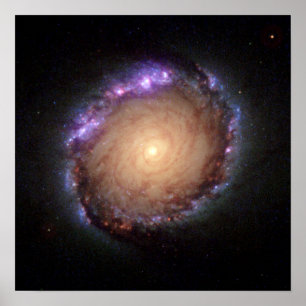 Galaxy NGC 1512 Poster