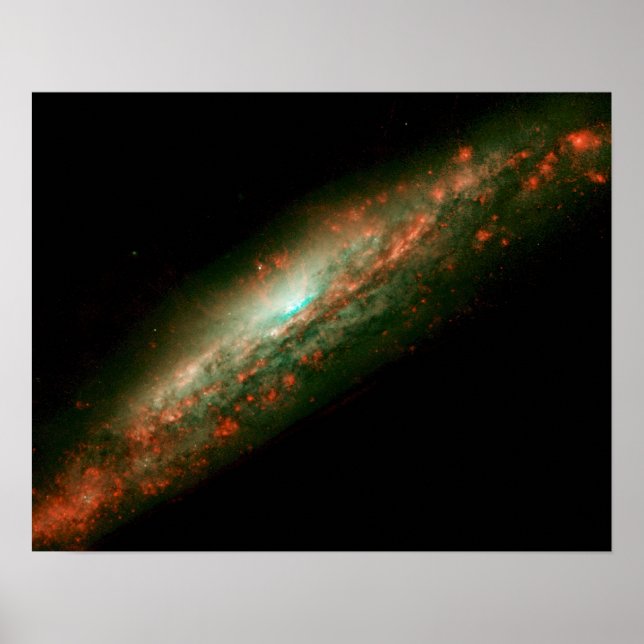 Galaxy NGC 3079 Poster (Front)