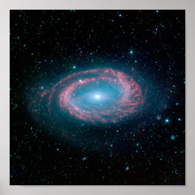 Galaxy NGC 4725 Poster (Front)