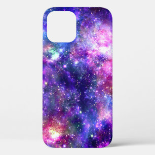Galaxy Night Print Cosmic Design iPhone 12 Case