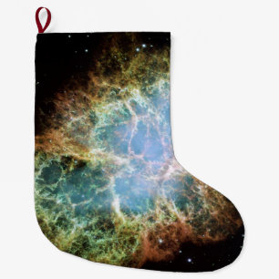 Galaxy Outer Space Large Christmas Stocking