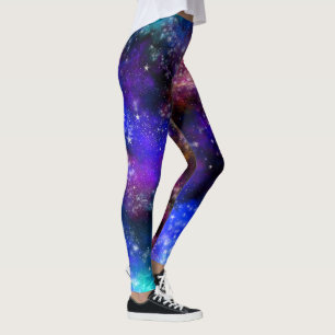 Galaxy Outer Space Nebula Leggings