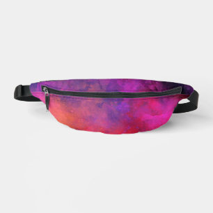 Galaxy Paint Splatter effect Bum Bags